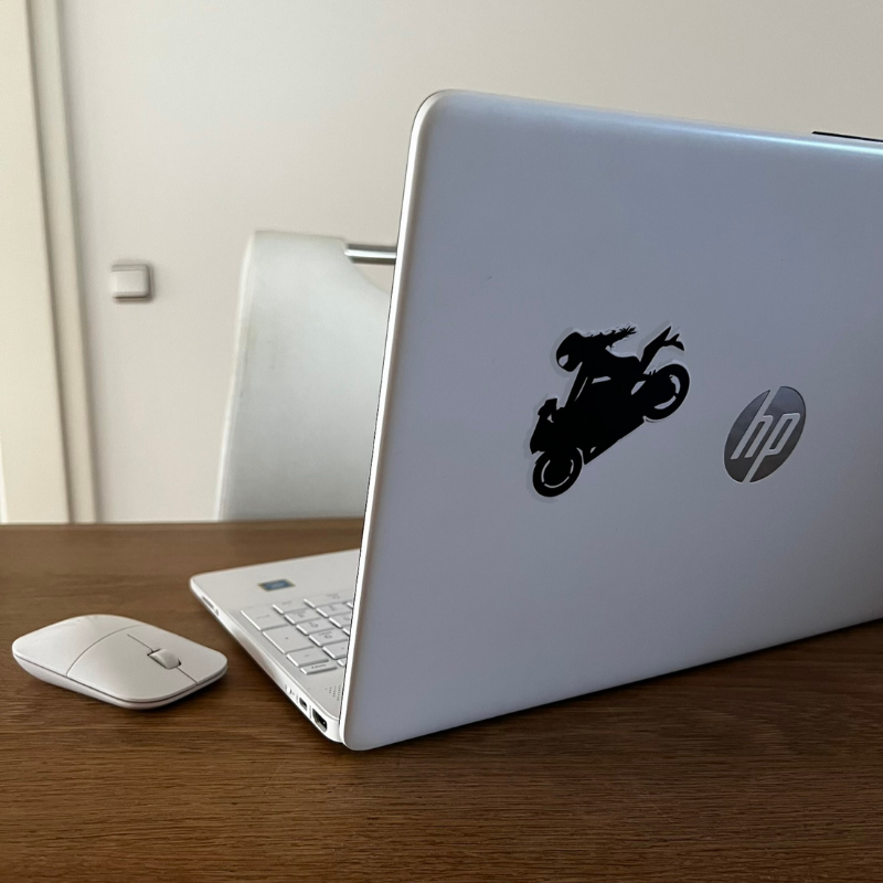 Sticker Bikerin – Bild 2