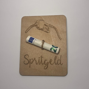 Geldgeschenk „Spritgeld“