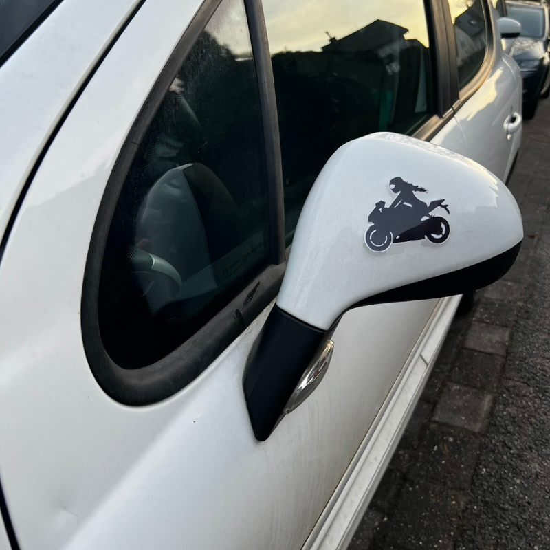 Sticker Bikerin – Bild 4